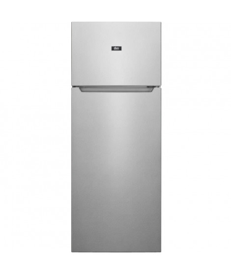 FAURE FTAN24FU0 Réfrigérateur congélateur haut - 205L (164L+41L) - froid statique - L55x H143,4 - silver