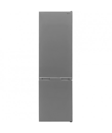 SHARP Réfrigérateur congélateur bas- 270 L - Froid ventilé - Silver