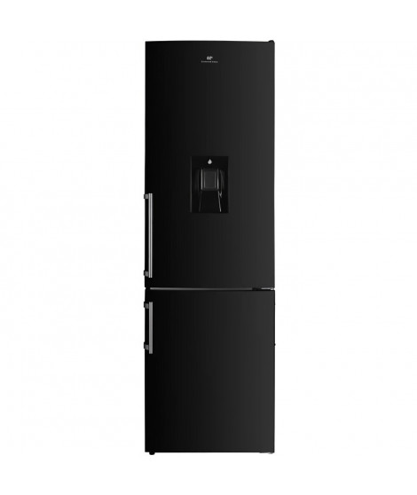 CONTINENTAL EDISON CEFC260DB Réfrigérateur congélateur bas 260 L Froid statique MOTEUR INDUCTION L55 cm x P56 cm x H180 cm Noir