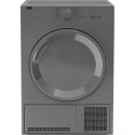 Seche-linge a condensation BEKO DB7111PA0S - 7 kg - L60cm - Classe B - Tambour Aquawave - Inox et silver