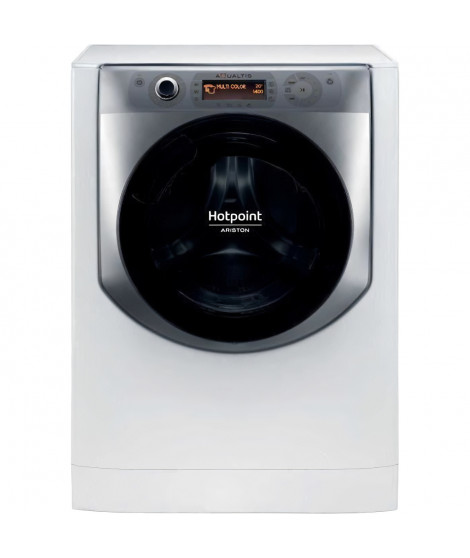 Lave-linge séchant HOTPOINT AQD1172D697JEU/AN Aqualtis - Lavage 11 kg / Séchage 7 kg - Induction - 1600 trs/min - Blanc