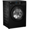 Lave-linge séchant BEKO HWD7527BB - Lavage 7 kg / séchage 5 kg - Induction - L60 cm - 1200 trs/min - Noir