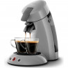 Machine a café dosette SENSEO ORIGINAL Philips HD6553/71, Booster d'arômes, Crema Plus (mousse plus dense), 1 a 2 tasses, Gris