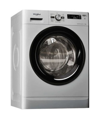 Lave-linge hublot WHIRLPOOL FFS9248SBFR Freshcare - 9 kg - Induction - 1200 trs/min - Silver