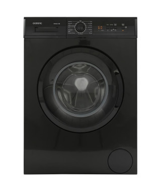 Lave-linge hublot OCEANIC OCEALL714B - 7 kg - Largeur 59,7 cm - 1400 tours/min - Noir