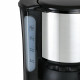 MOULINEX FT362811 Cafetiere filtre avec verseuse isotherme SUBITO - Programmable - 8 a 12 tasses - Noir et Inox