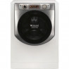 Lave-linge hublot HOTPOINT AQ114D497SDEUN Aqualtis - 11 kg - Induction - 1400 tours/min - Blanc