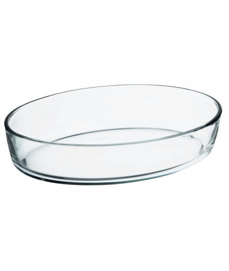 FINLANDEK Plat ovale en verre - 28x19 cm