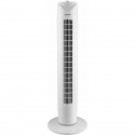 Ventilateur colonne OCEANIC - 45W - Hauteur 81 cm - 3 vitesses - Oscillant - Minuterie - Blanc