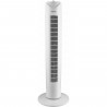 Ventilateur colonne OCEANIC - 45W - Hauteur 81 cm - 3 vitesses - Oscillant - Minuterie - Blanc