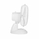 Ventilateur de table OCEANIC - 30W - Diametre 23 cm - 2 vitesses - Oscillant - Blanc