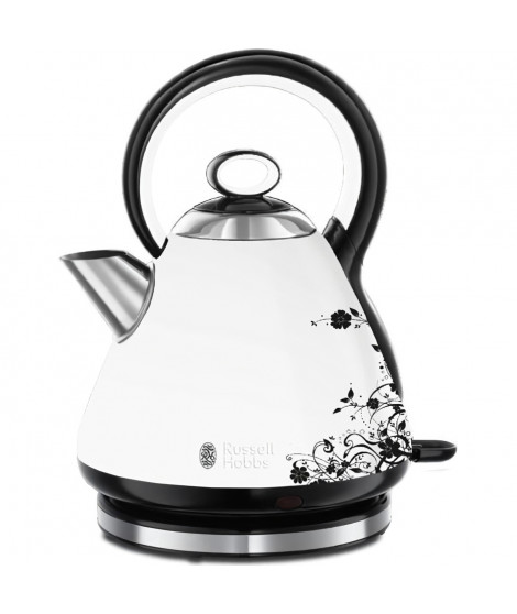 Russell Hobbs 21963-70 Bouilloire 1,7L Legacy Florale 2400W, Ebullition Rapide