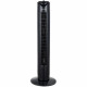 Ventilateur colonne OCEANIC - 45W - Hauteur 81 cm - 3 vitesses - Oscillant - Minuterie - Noir