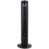 Ventilateur colonne OCEANIC - 45W - Hauteur 81 cm - 3 vitesses - Oscillant - Minuterie - Noir
