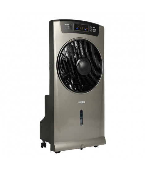 Rafraîchisseur d'air 4 en 1 OCEANIC - Ventilateur - Brumisateur - Purificateur d'air - 90 W