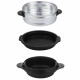 Tajine Electrique 3 en 1 CONTINENTAL EDISON TA1000B - 2 Litres - Noir