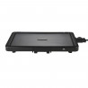 CONTINENTAL EDISON Plancha Electrique PL51 - Grande Surface de Cuisson - 2200W - Noir