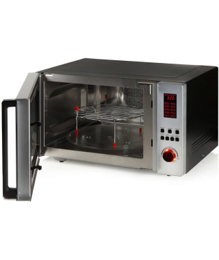 DOMO DO1059CG Micro-ondes combiné 42L - 3-en-1 : Micro ondes 1000W, grill 1300W, convection 2700W - 10 programmes - Minuterie…