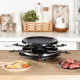 Appareil a raclette 6 personnes 1000W CONTINENTAL EDISON CERP6PERS2