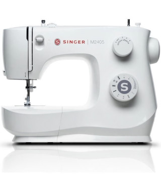 SINGER M2405 Machine a coudre - 8 programmes de points - 70W