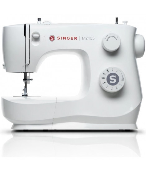 SINGER M2405 Machine a coudre - 8 programmes de points - 70W