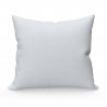 SOLEIL D'OCRE Lot de 2 Taies d'oreiller 65x65 cm en coton uni 57 Fils - Blanc