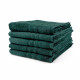 TODAY Lot de 5 Draps de bain Emeraude - 70 x 130 cm - 100% coton TODAY