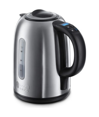 Russell Hobbs 21040-70 Bouilloire 1,7L Buckingham, Silencieuse, Contrôle Température, Sans Fil, Ecran LCD