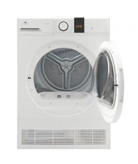 Seche-linge a condensation CONTINENTAL EDISON CESLCE10W1  10 kg  Blanc