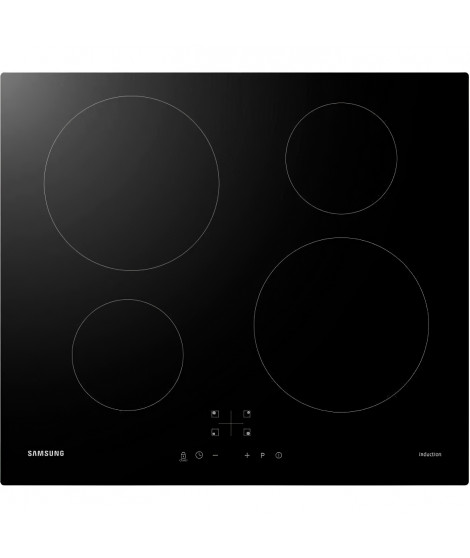 Table de cuisson induction SAMSUNG - 4 zones - L59 x P57 cm - NZ64M3NM1BB/UR