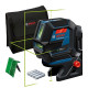 Laser combiné faisceau vert GCL 2-50 G + RM 10 (boite carton) BOSCH