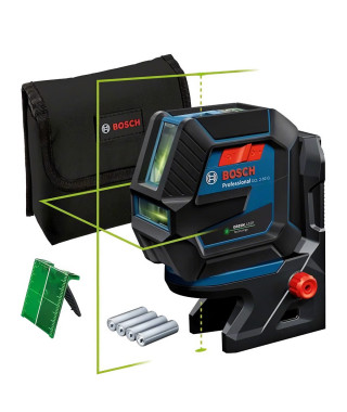 Laser combiné faisceau vert GCL 2-50 G + RM 10 (boite carton) BOSCH