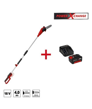 Ebrancheur Telescopique GC- LC 18/20 Li T + Starter Kit 4,0Ah - Power X-Change