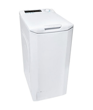 Lave-linge top CANDY CSTG27TMVE/1-47 - 7 kg - Induction - 1200 trs/min - Classe B - Connecté - Blanc