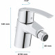 GROHE - Mitigeur monocommande Bidet - Taille S