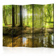 Paravent 5 volets - Forest Lake II [Room Dividers]