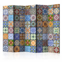 Paravent 5 volets - Colorful Mosaic II [Room Dividers]