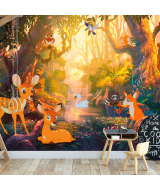 Papier peint - Animals in the Forest