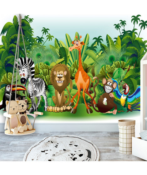 Papier peint - Jungle Animals