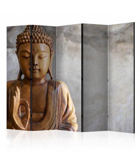 Paravent 5 volets - Buddha II [Room Dividers]