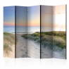 Paravent 5 volets - Morning walk on the beach II [Room Dividers]