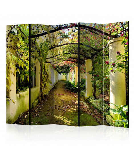 Paravent 5 volets - Romantic Garden II [Room Dividers]