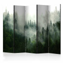 Paravent 5 volets - Coniferous Forest II [Room Dividers]