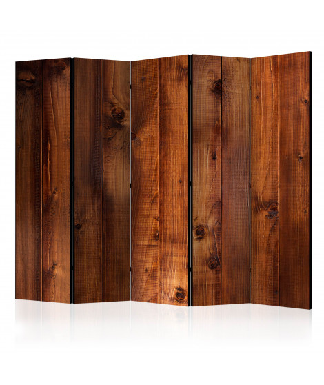 Paravent 5 volets - Pine Board II [Room Dividers]