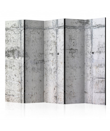Paravent 5 volets - Concrete Wall II [Room Dividers]