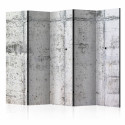 Paravent 5 volets - Concrete Wall II [Room Dividers]