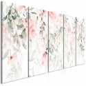 Tableau - Waterfall of Roses (5 Parts) Narrow - First Variant