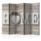 Paravent 5 volets - Room divider - Home and heart