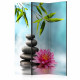 Paravent 3 volets - Water Lily and Zen Stones [Room Dividers]