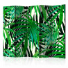 Paravent 5 volets - Tropical Leaves II [Room Dividers]